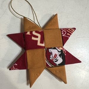 Handmade holiday  ornament. Florida State University FSU